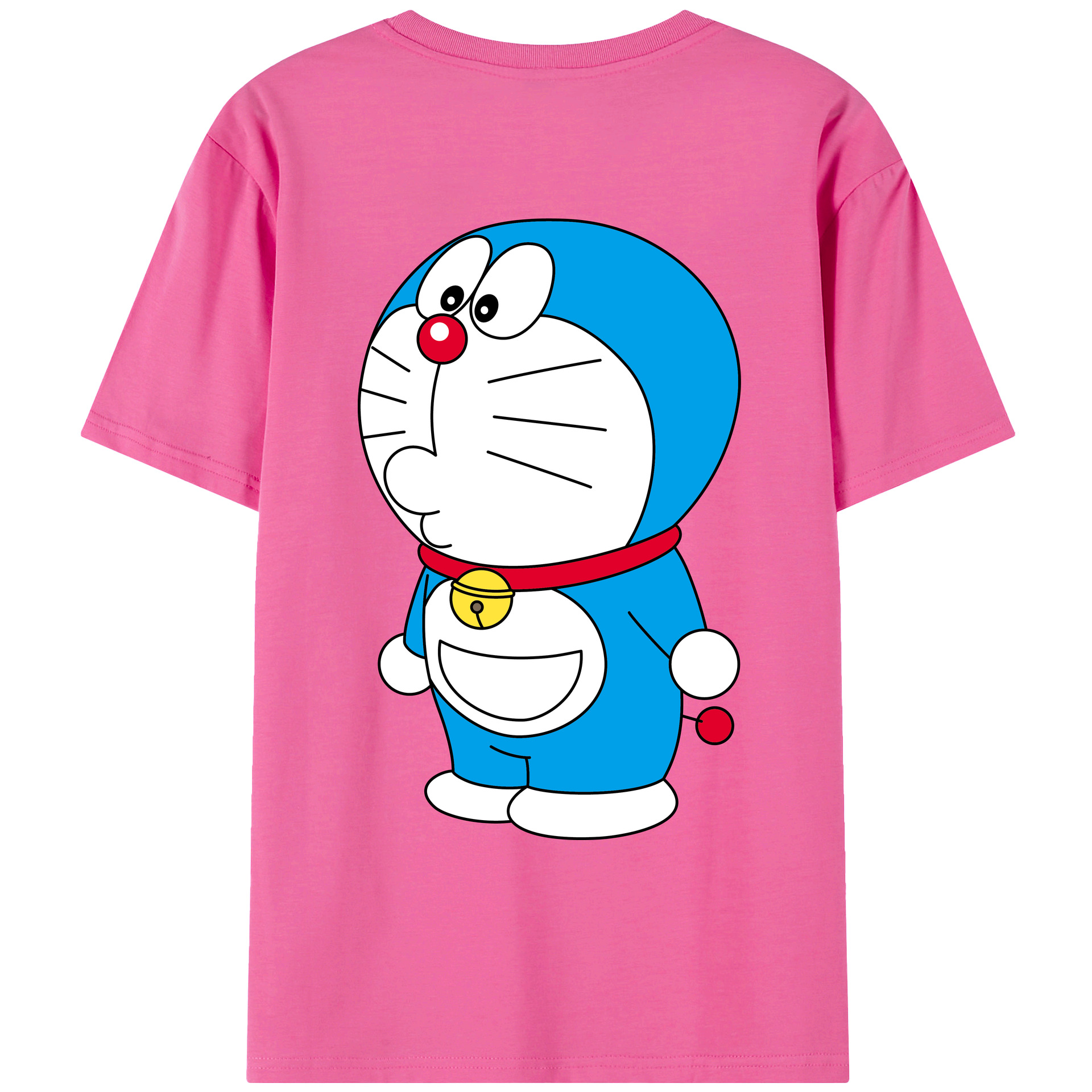 （画像用） ドラえもん Doraemon レディース半袖Tシャツ(バックプリント)